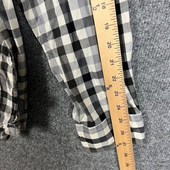 The North Face Button Down Shirt Mens XL Plaid Collared Long Sleeve - Picture 7 of 10